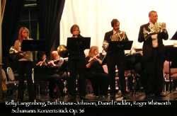 Konzertstuck performance Akron horn player