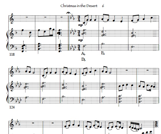sheet music French horn solo - Christmas sheet music