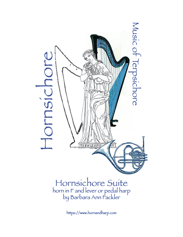 Terpsichore dances for horn and harp ~  French horn and harp