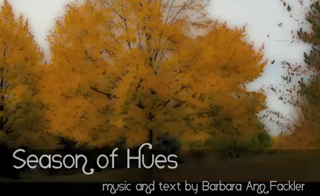 Season of Hues: poetry and music about autumn