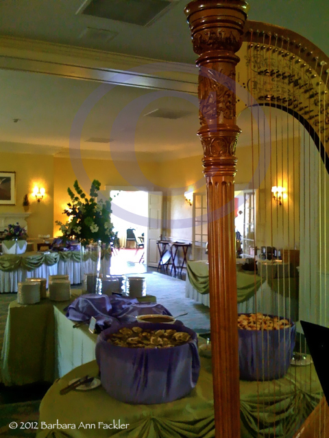Mother's Day Barrington Country Club harpist