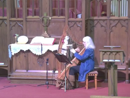 Goss Memorial Church, Akron Ohio ~ harp music