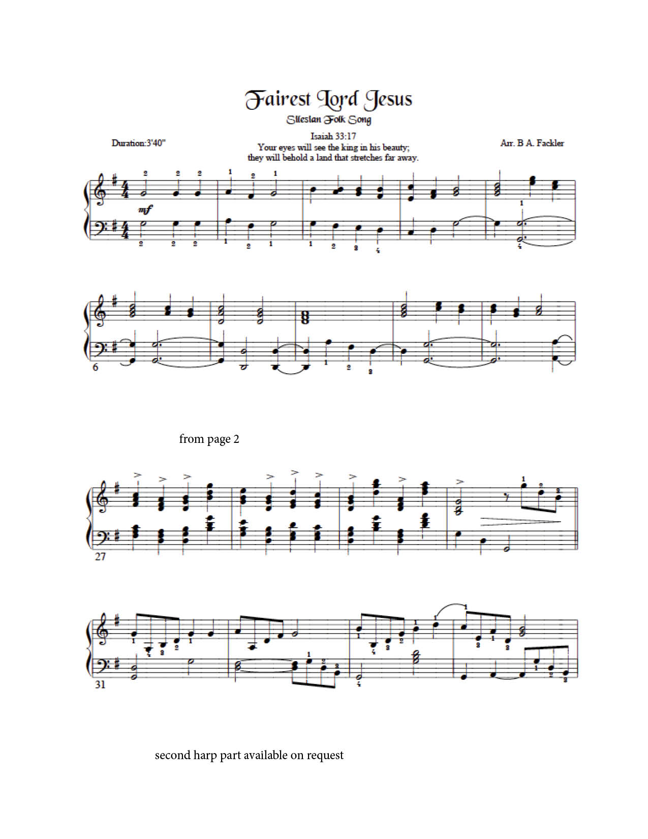 O Holy Night - Harmonica Sheet Music and Tab with Chords and Lyrics