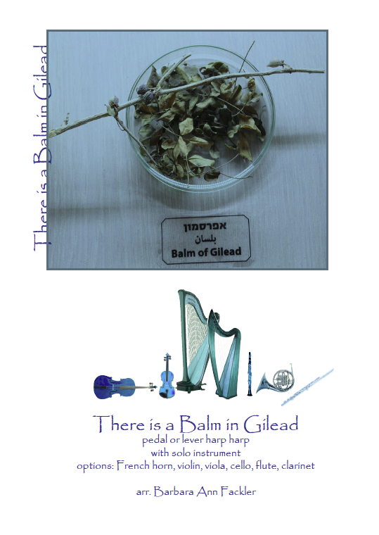 There is a Balm in Gilead, French horn solo sheet music